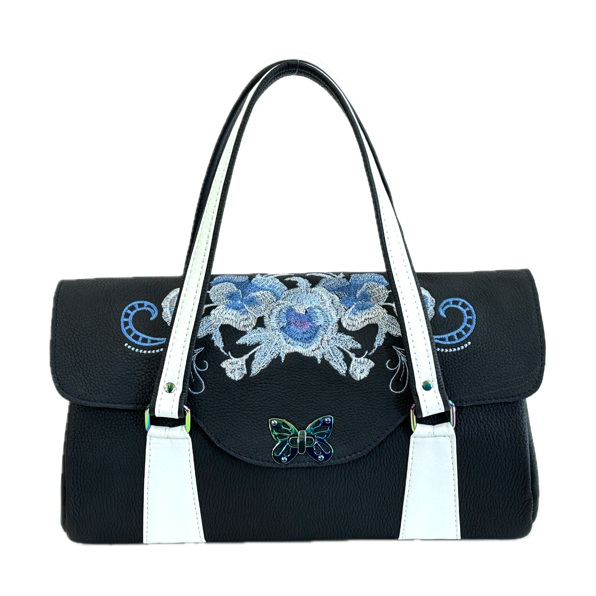 Blossom Satchel A Study in Blue Delft