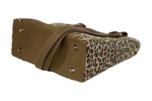 Abigail Tote Leopard and Leather